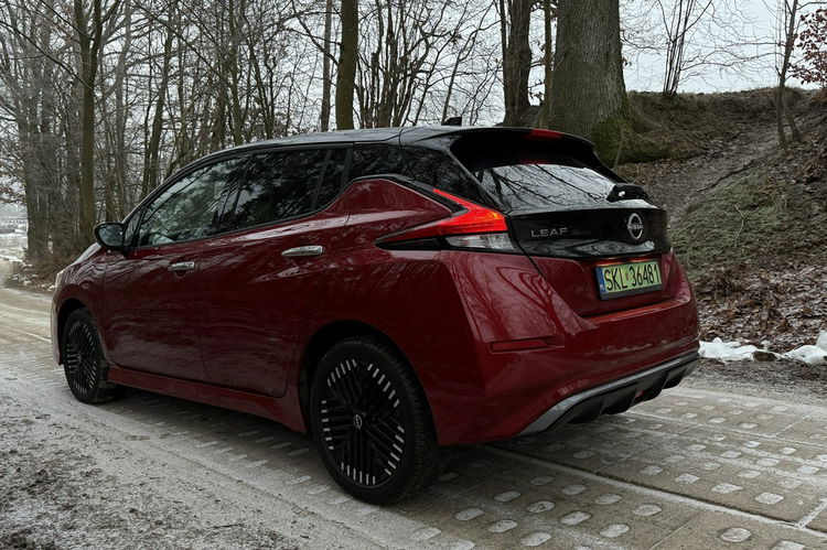 Nissan Leaf 62kwh Tekna + max wersja kamery 360 skóry zamiana 1.r.gwaran zdjęcie 13