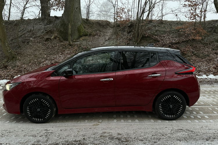 Nissan Leaf 62kwh Tekna + max wersja kamery 360 skóry zamiana 1.r.gwaran zdjęcie 41