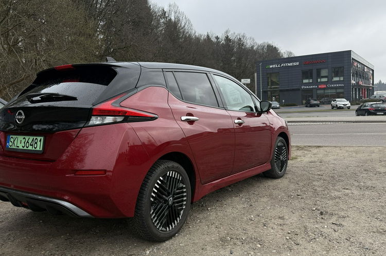 Nissan Leaf 62kwh Tekna + max wersja kamery 360 skóry zamiana 1.r.gwaran zdjęcie 6