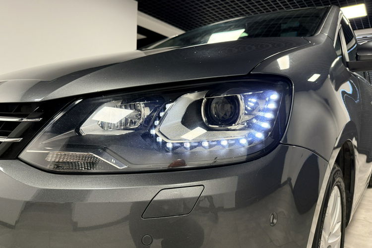 Volkswagen Sharan 2.0 TDI 177PS +DSG"KARAT Exclusive"7-Osobowy BiXenon NAVI Skóry NIEMCY zdjęcie 11