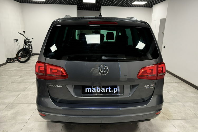 Volkswagen Sharan 2.0 TDI 177PS +DSG"KARAT Exclusive"7-Osobowy BiXenon NAVI Skóry NIEMCY zdjęcie 4