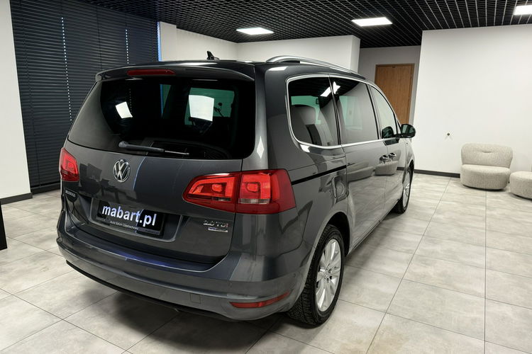 Volkswagen Sharan 2.0 TDI 177PS +DSG"KARAT Exclusive"7-Osobowy BiXenon NAVI Skóry NIEMCY zdjęcie 5