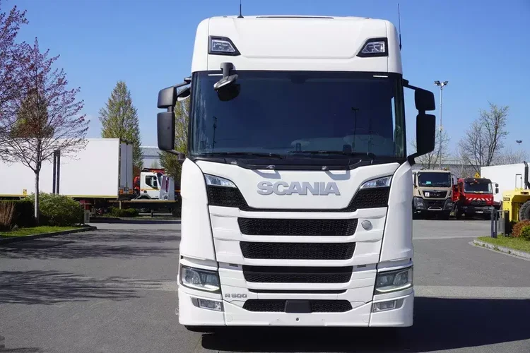 Scania R500 / Rama 7.7 m / 3. oś skrętna zdjęcie 9