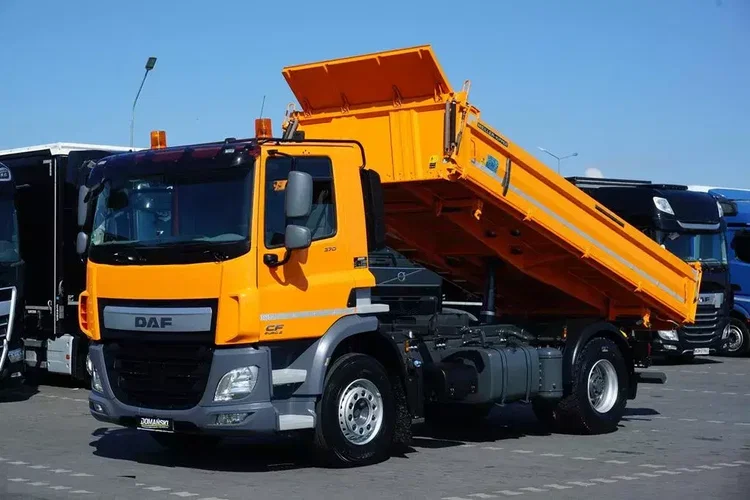 DAF / CF / 370 / EURO 6 / WYWROTKA 3 STRONNA / ŁAD. 8750 KG zdjęcie 1