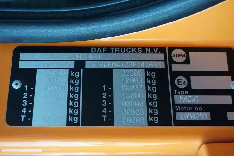 DAF / CF / 370 / EURO 6 / WYWROTKA 3 STRONNA / ŁAD. 8750 KG zdjęcie 11