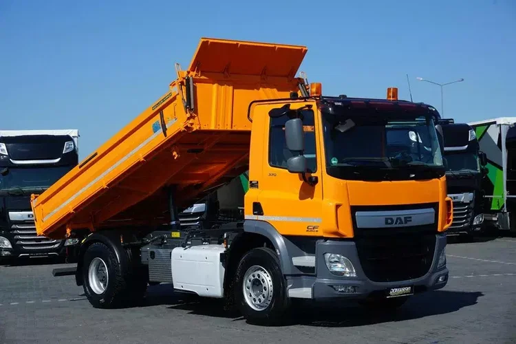 DAF / CF / 370 / EURO 6 / WYWROTKA 3 STRONNA / ŁAD. 8750 KG zdjęcie 2