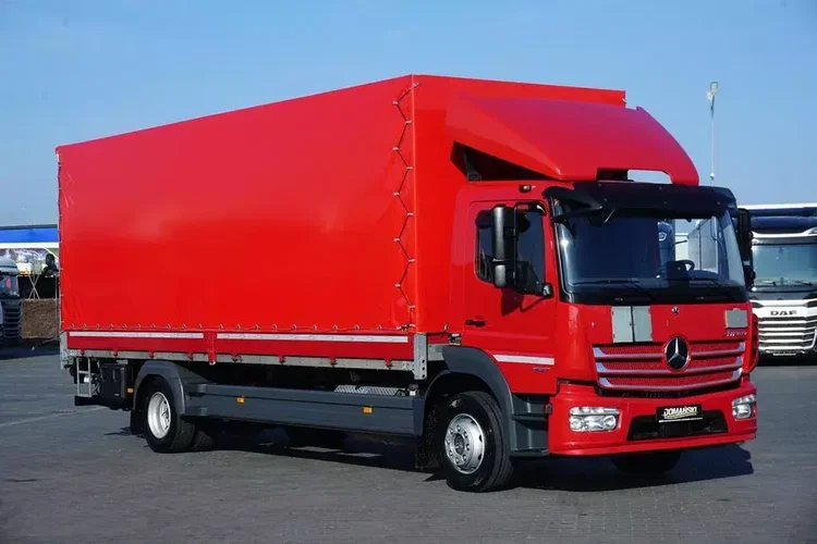 Mercedes ATEGO / 1527 / ACC / E 6 / BURTO - FIRANKA + WINDA / 18 PALET / ŁAD. 7880 KG zdjęcie 2
