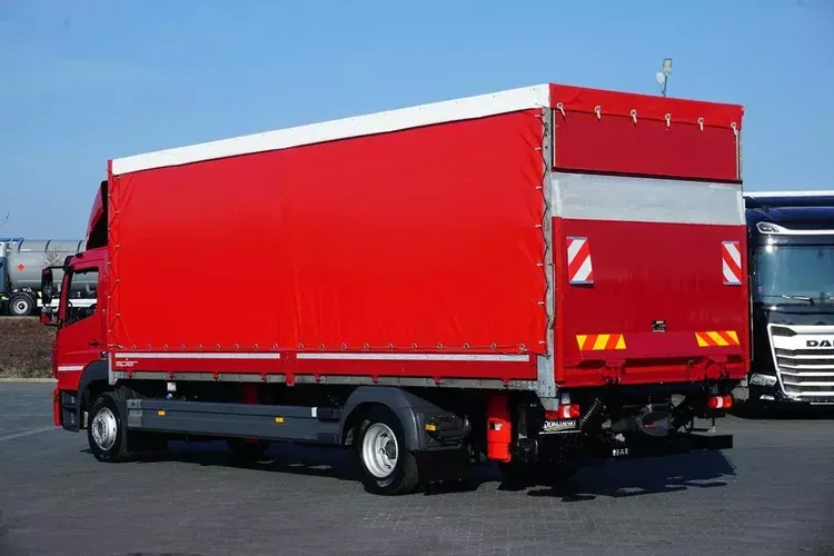 Mercedes ATEGO / 1527 / ACC / E 6 / BURTO - FIRANKA + WINDA / 18 PALET / ŁAD. 7880 KG zdjęcie 6