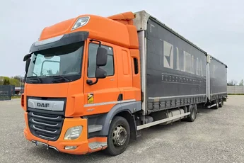 DAF CF 450 / ZESTAW PRZESTRZENNY 120m3 / TANDEM / GLOB /