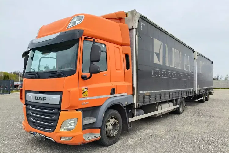 DAF CF 450 / ZESTAW PRZESTRZENNY 120m3 / TANDEM / GLOB / zdjęcie 1