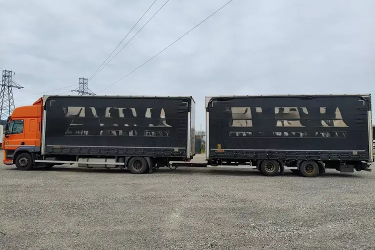 DAF CF 450 / ZESTAW PRZESTRZENNY 120m3 / TANDEM / GLOB / zdjęcie 2