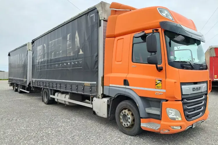 DAF CF 450 / ZESTAW PRZESTRZENNY 120m3 / TANDEM / GLOB / zdjęcie 6
