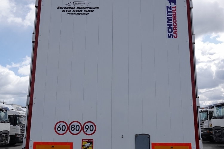Schmitz -CARGOBULL / FIRANKA / JOLODA / TRAILERLODA /  VARIOS / 385/55 R22, 5 /  KOSZ NA PALETY  zdjęcie 12