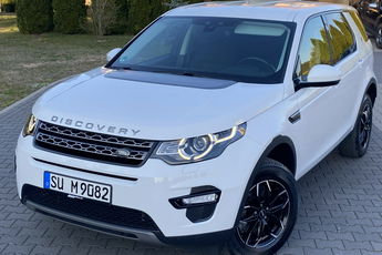Land Rover Discovery Sport +Skrzyna 9 biegów+łopatki+Ksenon+LEDY tył przód+PROGRAMY jazdy+HDC
