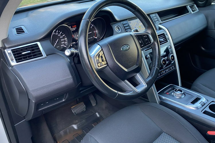 Land Rover Discovery Sport +Skrzyna 9 biegów+łopatki+Ksenon+LEDY tył przód+PROGRAMY jazdy+HDC zdjęcie 21