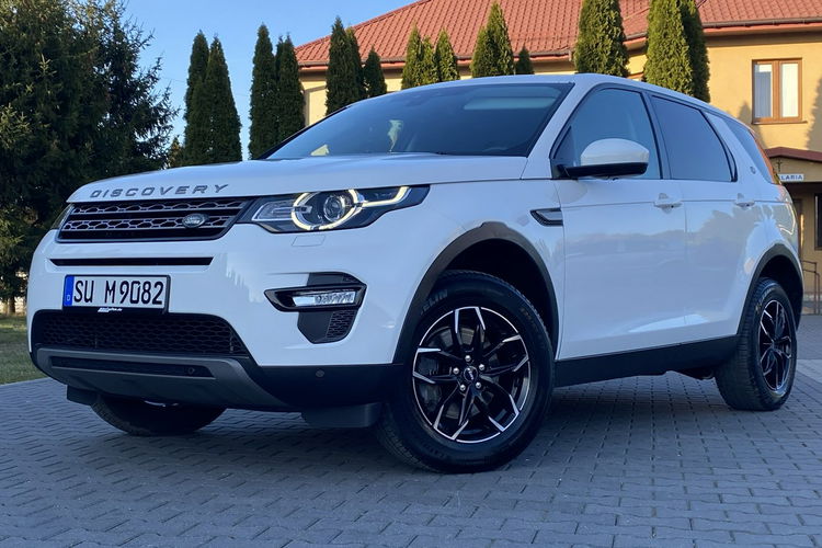 Land Rover Discovery Sport +Skrzyna 9 biegów+łopatki+Ksenon+LEDY tył przód+PROGRAMY jazdy+HDC zdjęcie 3