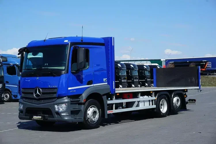 Mercedes ACTROS / 2543 / ACC / E 6 / PEŁNY ADR / PLATFORMA / ZAWIESIE POD WÓZEK zdjęcie 1