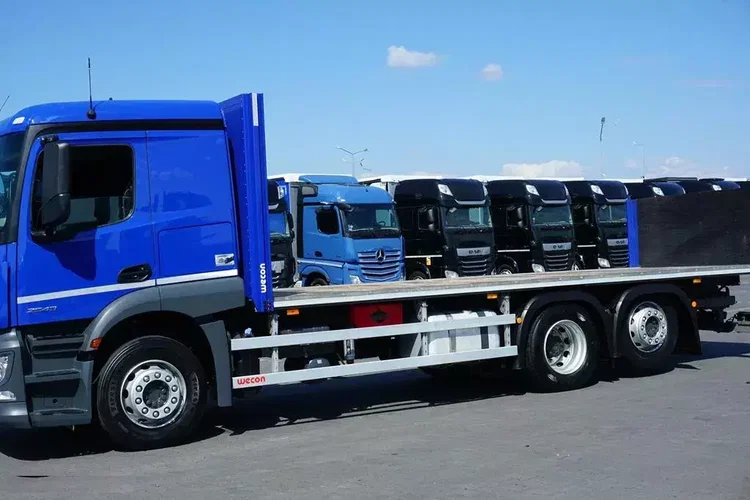 Mercedes ACTROS / 2543 / ACC / E 6 / PEŁNY ADR / PLATFORMA / ZAWIESIE POD WÓZEK zdjęcie 15