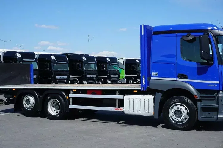 Mercedes ACTROS / 2543 / ACC / E 6 / PEŁNY ADR / PLATFORMA / ZAWIESIE POD WÓZEK zdjęcie 16