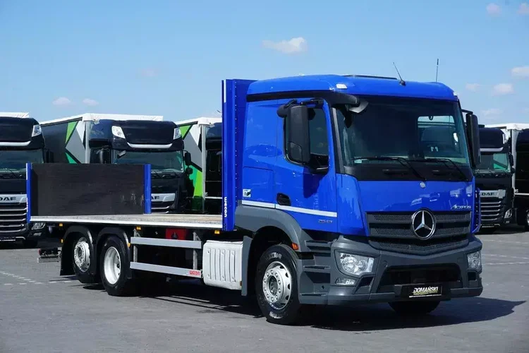 Mercedes ACTROS / 2543 / ACC / E 6 / PEŁNY ADR / PLATFORMA / ZAWIESIE POD WÓZEK zdjęcie 2