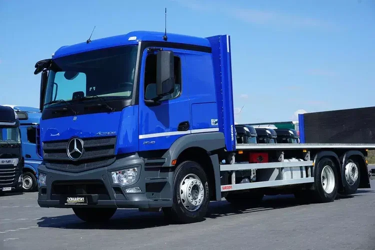 Mercedes ACTROS / 2543 / ACC / E 6 / PEŁNY ADR / PLATFORMA / ZAWIESIE POD WÓZEK zdjęcie 22
