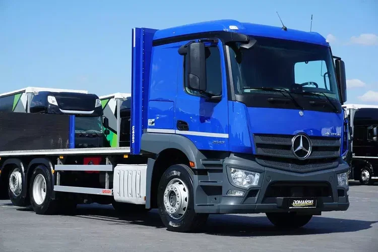 Mercedes ACTROS / 2543 / ACC / E 6 / PEŁNY ADR / PLATFORMA / ZAWIESIE POD WÓZEK zdjęcie 34