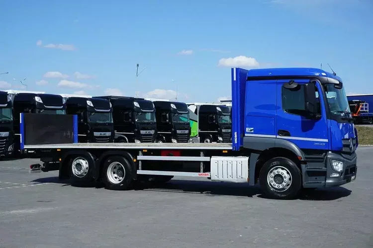 Mercedes ACTROS / 2543 / ACC / E 6 / PEŁNY ADR / PLATFORMA / ZAWIESIE POD WÓZEK zdjęcie 4