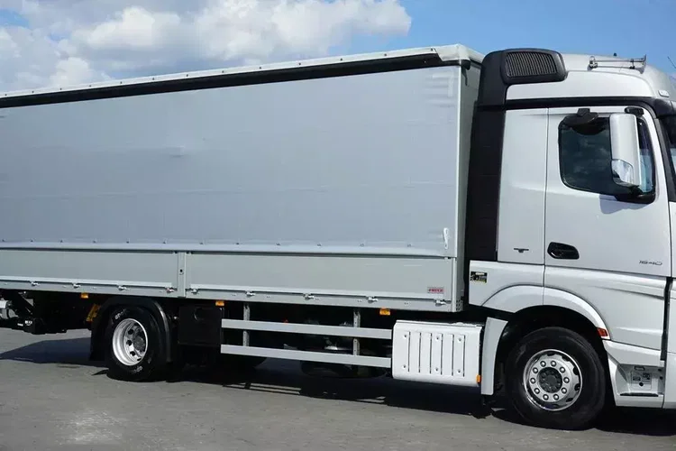 Mercedes ACTROS / 1840 / ACC / E 6 / BURTOFIRANKA + WINDA / 18 PALET zdjęcie 16