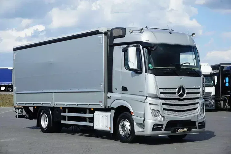 Mercedes ACTROS / 1840 / ACC / E 6 / BURTOFIRANKA + WINDA / 18 PALET zdjęcie 2
