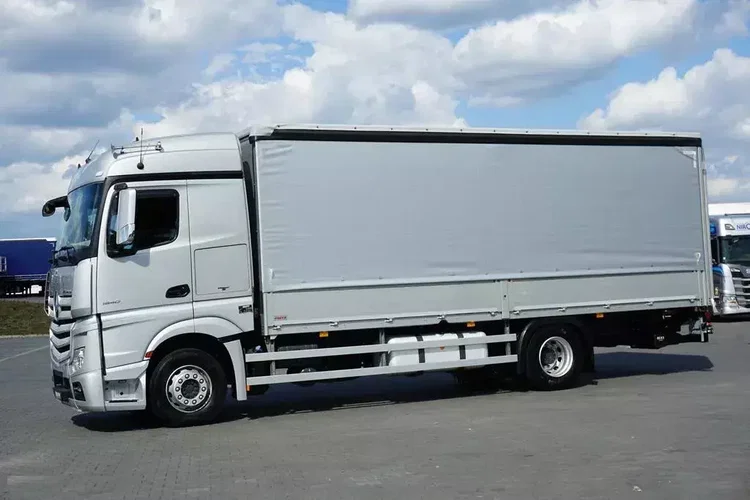 Mercedes ACTROS / 1840 / ACC / E 6 / BURTOFIRANKA + WINDA / 18 PALET zdjęcie 3