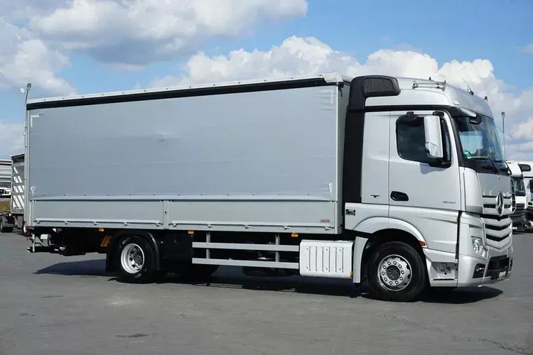 Mercedes ACTROS / 1840 / ACC / E 6 / BURTOFIRANKA + WINDA / 18 PALET zdjęcie 4