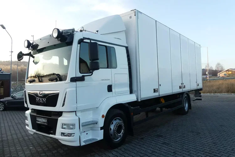 MAN TGM 18.290 / EURO 6 / KONTENER + WINDA / OTWIERANY BOK / zdjęcie 3