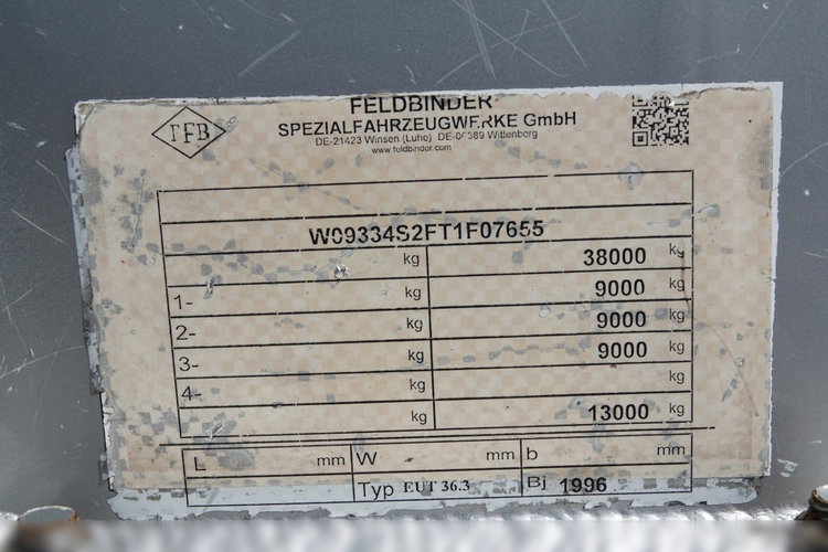 Feldbinder CEMENTONACZEPA / 37 000 L / SILOS / SAF  zdjęcie 20