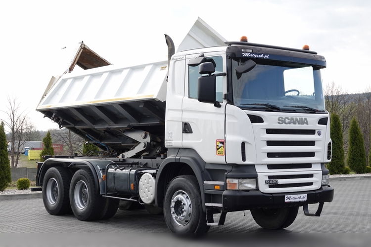 Scania R 420/ 6x4 / WYWROTKA 2- STRONNA  / HYDROBURTA / BORDMATIC / HYDROKLAPA / MANUAL / SPROWADZONA zdjęcie 11