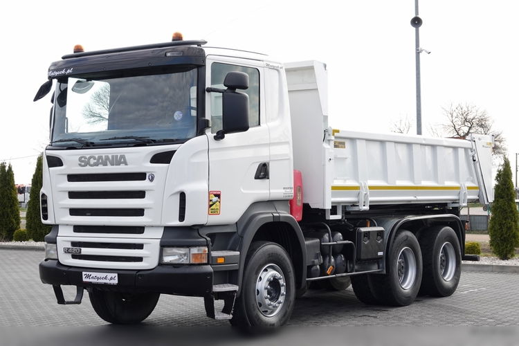 Scania R 420/ 6x4 / WYWROTKA 2- STRONNA  / HYDROBURTA / BORDMATIC / HYDROKLAPA / MANUAL / SPROWADZONA zdjęcie 12