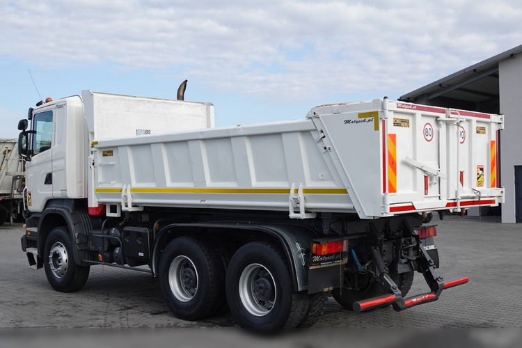 Scania R 420/ 6x4 / WYWROTKA 2- STRONNA  / HYDROBURTA / BORDMATIC / HYDROKLAPA / MANUAL / SPROWADZONA zdjęcie 14