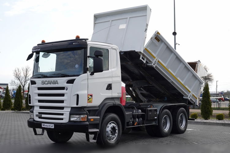 Scania R 420/ 6x4 / WYWROTKA 2- STRONNA  / HYDROBURTA / BORDMATIC / HYDROKLAPA / MANUAL / SPROWADZONA zdjęcie 1