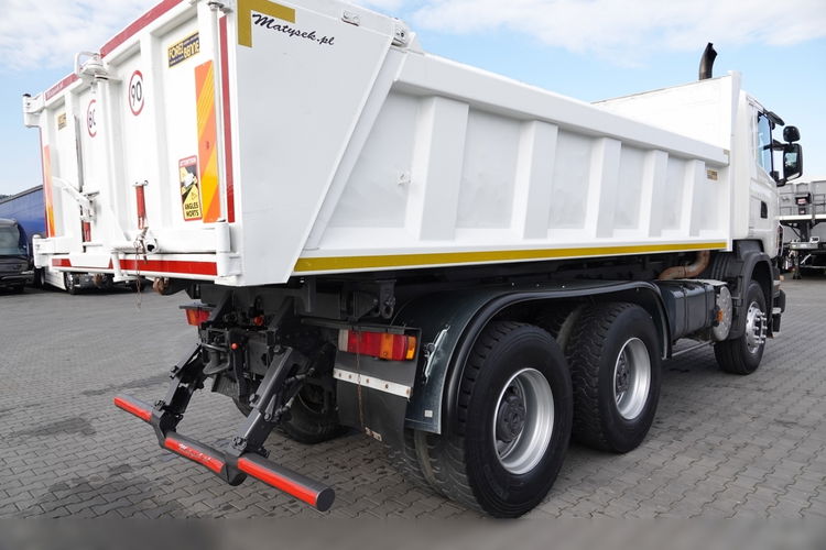Scania R 420/ 6x4 / WYWROTKA 2- STRONNA  / HYDROBURTA / BORDMATIC / HYDROKLAPA / MANUAL / SPROWADZONA zdjęcie 24