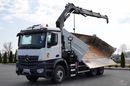 Mercedes -BENZ AROCS 2642 / 6X4 / 3 STR WYWROTKA + HDS HIAB 188 BS-3 / PILOT /  2X HYDROBURTA zdjęcie 9