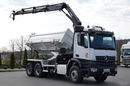 Mercedes -BENZ AROCS 2642 / 6X4 / 3 STR WYWROTKA + HDS HIAB 188 BS-3 / PILOT /  2X HYDROBURTA zdjęcie 15