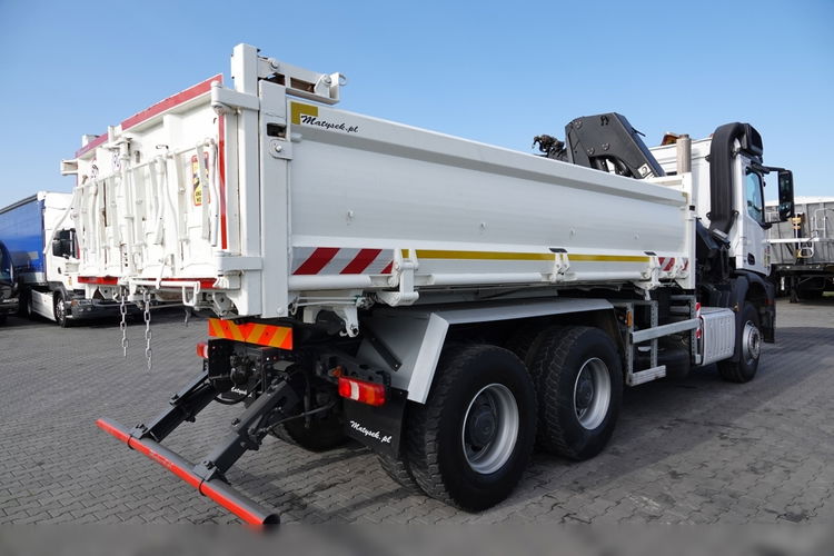 Mercedes -BENZ AROCS 2642 / 6X4 / 3 STR WYWROTKA + HDS HIAB 188 BS-3 / PILOT /  2X HYDROBURTA zdjęcie 21