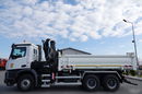 Mercedes -BENZ AROCS 2642 / 6X4 / 3 STR WYWROTKA + HDS HIAB 188 BS-3 / PILOT /  2X HYDROBURTA zdjęcie 28