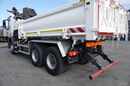 Mercedes -BENZ AROCS 2642 / 6X4 / 3 STR WYWROTKA + HDS HIAB 188 BS-3 / PILOT /  2X HYDROBURTA zdjęcie 29