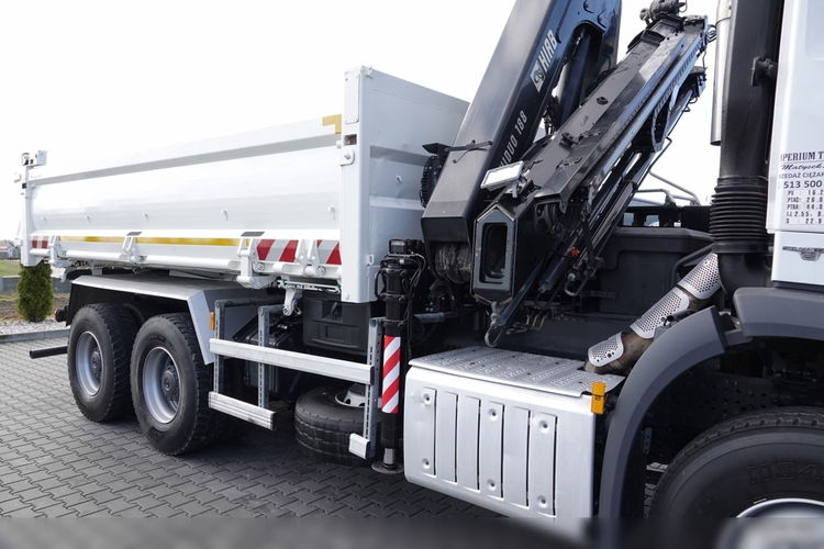 Mercedes -BENZ AROCS 2642 / 6X4 / 3 STR WYWROTKA + HDS HIAB 188 BS-3 / PILOT /  2X HYDROBURTA zdjęcie 34