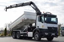 Mercedes -BENZ AROCS 2642 / 6X4 / 3 STR WYWROTKA + HDS HIAB 188 BS-3 / PILOT /  2X HYDROBURTA zdjęcie 7