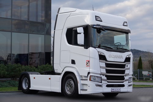 Scania R 450 / RETARDER / KLIMA POSTOJOWA / OPONY 100% / PO KONTRAKCIE SERWISOWYM