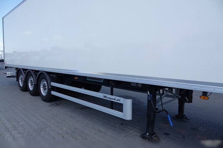 Fruehauf / KONTENER / KOFFER / MAŁO UŻYWANA / JAK NOWA / 2022 ROK / BARDZO MOCNA PODŁOGA: SZYNA-DESKA zdjęcie 9