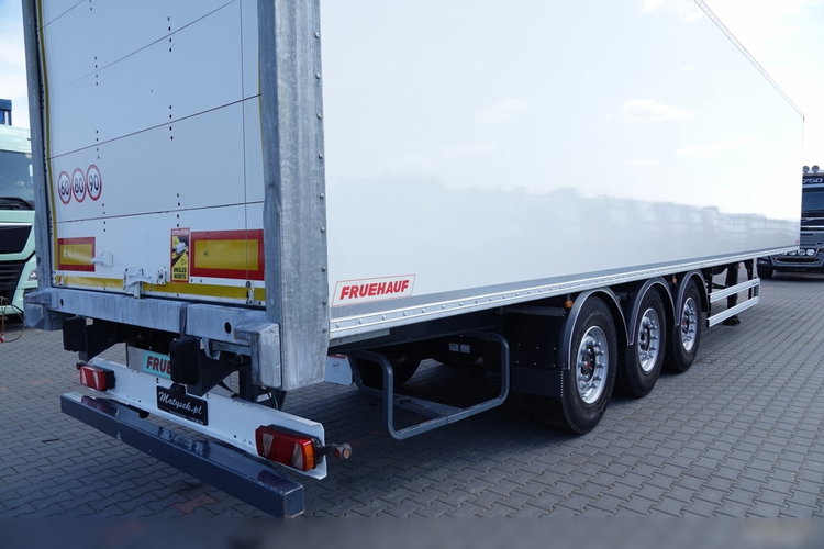 Fruehauf / KONTENER / KOFFER / MAŁO UŻYWANA / JAK NOWA / 2022 ROK / BARDZO MOCNA PODŁOGA: SZYNA-DESKA zdjęcie 12
