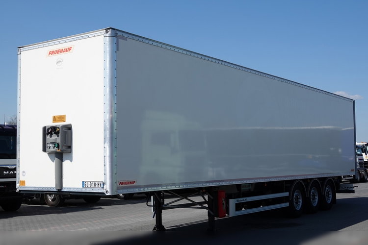 Fruehauf / KONTENER / KOFFER / MAŁO UŻYWANA / JAK NOWA / 2022 ROK / BARDZO MOCNA PODŁOGA: SZYNA-DESKA zdjęcie 2