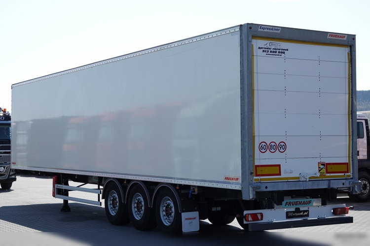 Fruehauf / KONTENER / KOFFER / MAŁO UŻYWANA / JAK NOWA / 2022 ROK / BARDZO MOCNA PODŁOGA: SZYNA-DESKA zdjęcie 5